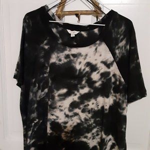 Terra & Sky t-shirt, 2X, black and gray